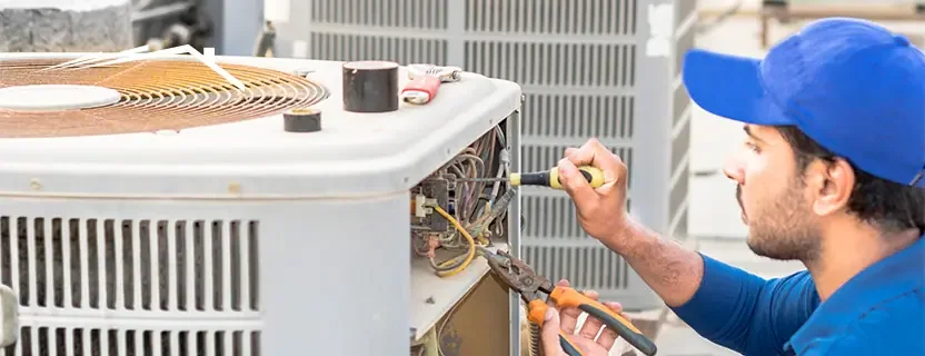 Illustrated overview of services commonly included in HVAC visits